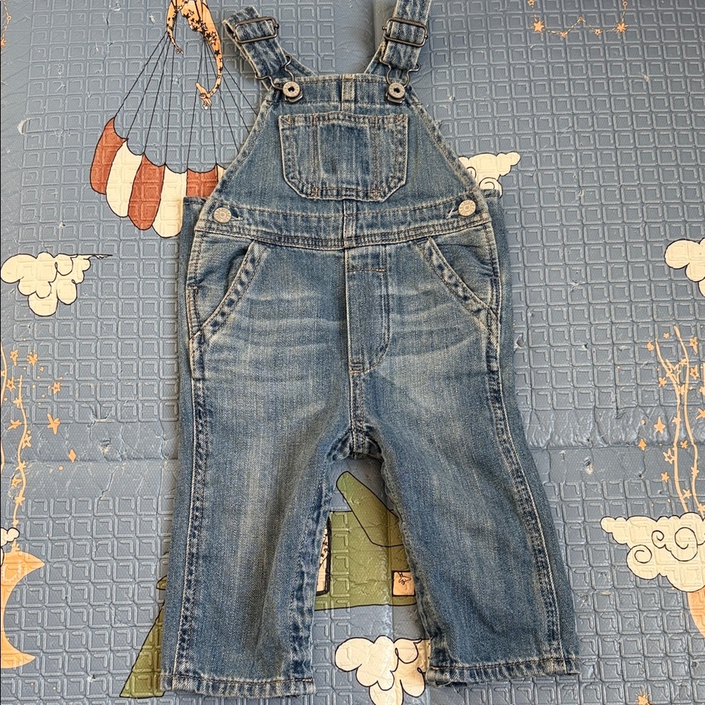 GAP Blue Denim Kids Overalls